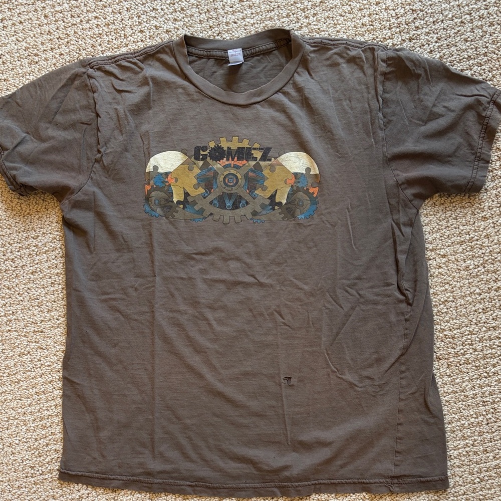 Gomez concert T-shirt, men’s medium 2006 tour band music North America used cond